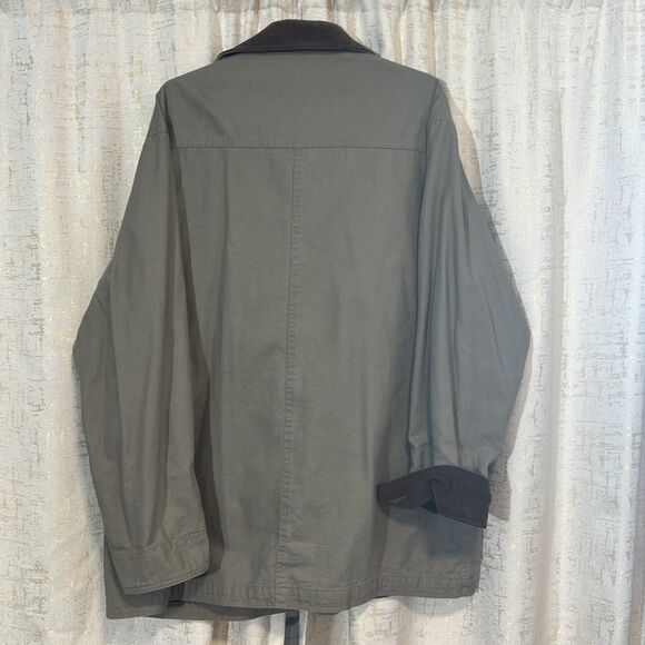 Gander Mountain Barn Chore Field Hunting Coat Jacket Khaki Brown Men's X Large - Picture 2 of 5